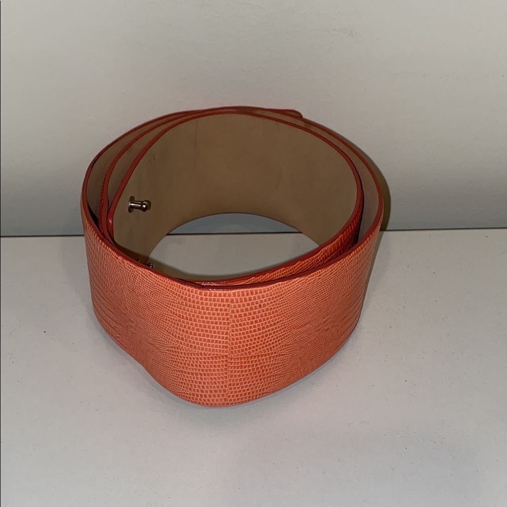 Max Mara Mino Belt in Orange - Picture 6 of 10